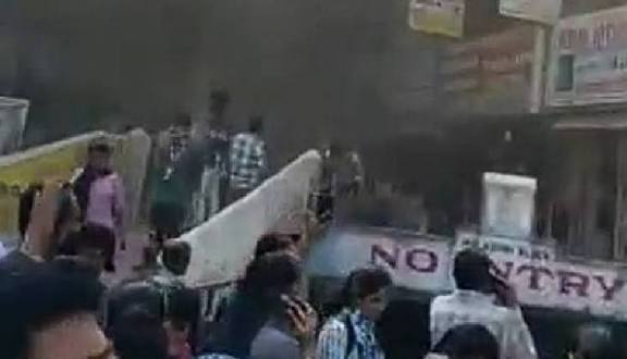 Fire breaks out in Hyderabad building housing coaching institutes; 50 students rescued..