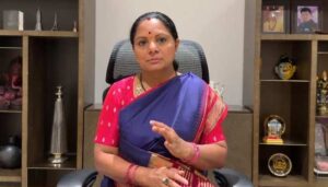 Kavitha Warns of Mass Protests: “Will Not Tolerate Suppressing Telangana’s Voice”