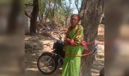 Anganwadi teacher tied to tree in Telangana, five held..