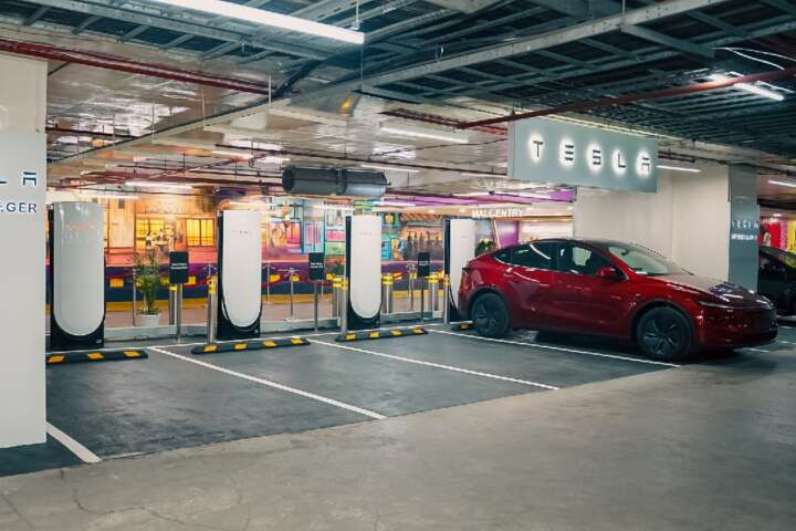 Musk’ Tesla opens 1st in-mall charging station in Navi Mumbai..
