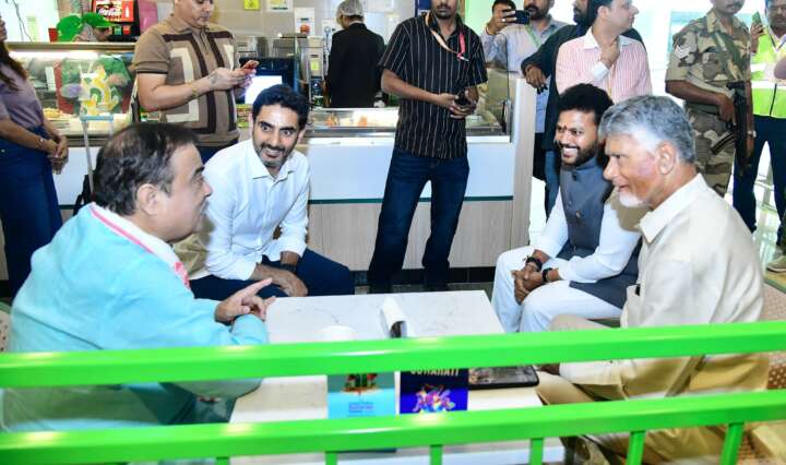 Nara Lokesh Hails Nitin Gadkari as the ‘Highway Man of India’