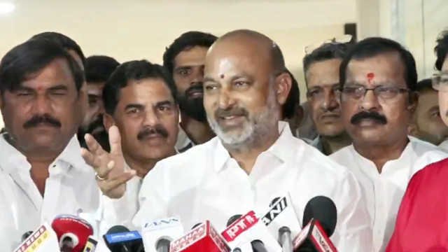 “Would Any Father Hand Over His Own Son to the Police?”: Bandi Sanjay Slams Defamation Campaign