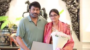 Megastar Chiranjeevi Honors Telangana EPSET State Topper M. Rushi, Promises Support for Her IAS Dream