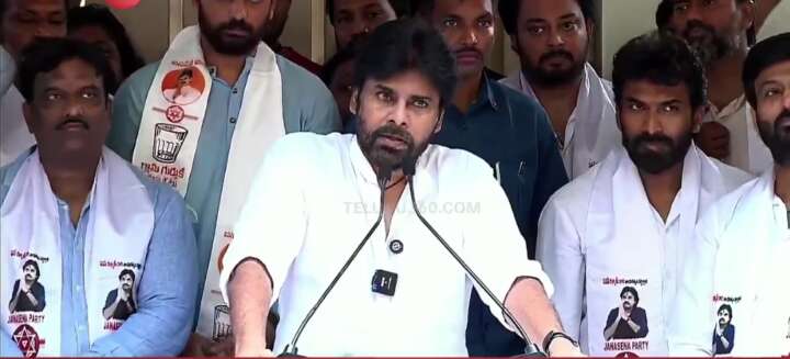 Pawan Kalyan Gets Emotional Recalling His Bond with Gaddar, Questions Critics Over Their Support..
