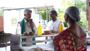 Even as CM, Must Consult Wife: Chandrababu Naidu Buys Cold-Pressed Oil on Palnadu Tour