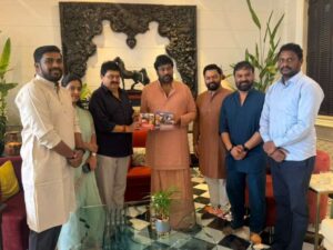 Telangana BJP Chief Meets Megastar Chiranjeevi: Political Speculations Arise