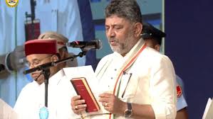 D.K. Shivakumar Sworn in as Karnataka’s 25th Chief Minister in Grand Ceremony