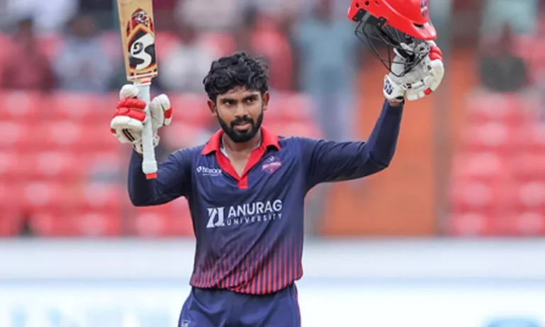 Gaurav Reddy’s Unbeaten Century Powers Nalgonda Knights to Victory