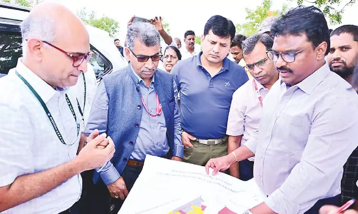 DRDO Team Inspects Site for Proposed BDL Project at Donakonda