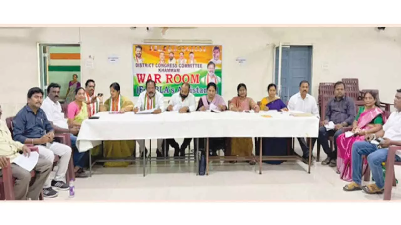 Khammam Congress Sets Up War Room to Monitor Electoral Roll Revision