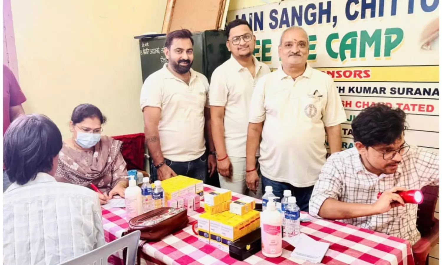 Free Eye Camp in Chittoor Sees Strong Response, 99 Selected for Surgeries