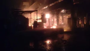 Massive Fire Breaks Out at Plastic Warehouse in Meerpet, No Casualties Reported