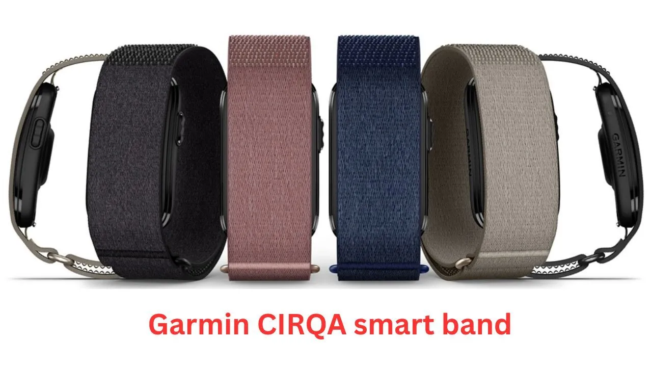 Garmin Launches Screen-Free CIRQA Smart Band with 10-Day Battery Life