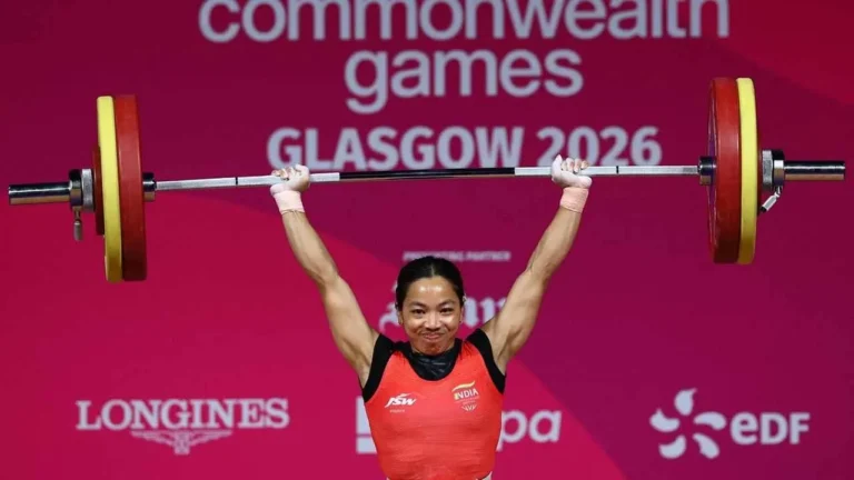 Mirabai Chanu Wins Historic Third Straight Commonwealth Games Gold
