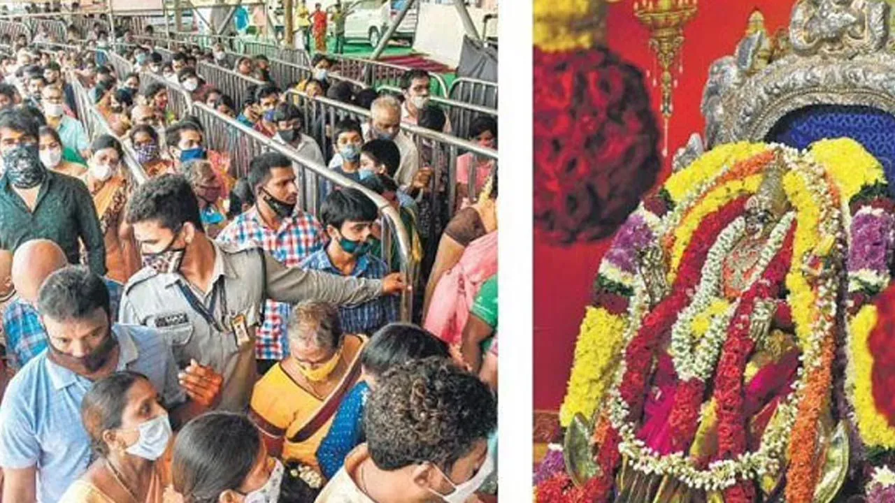 Kanaka Durga Temple Gears Up for Grand Shakambari Festival