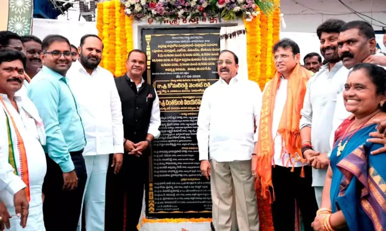 ₹219.67 Crore Road Development Works Launched in Peddapalli