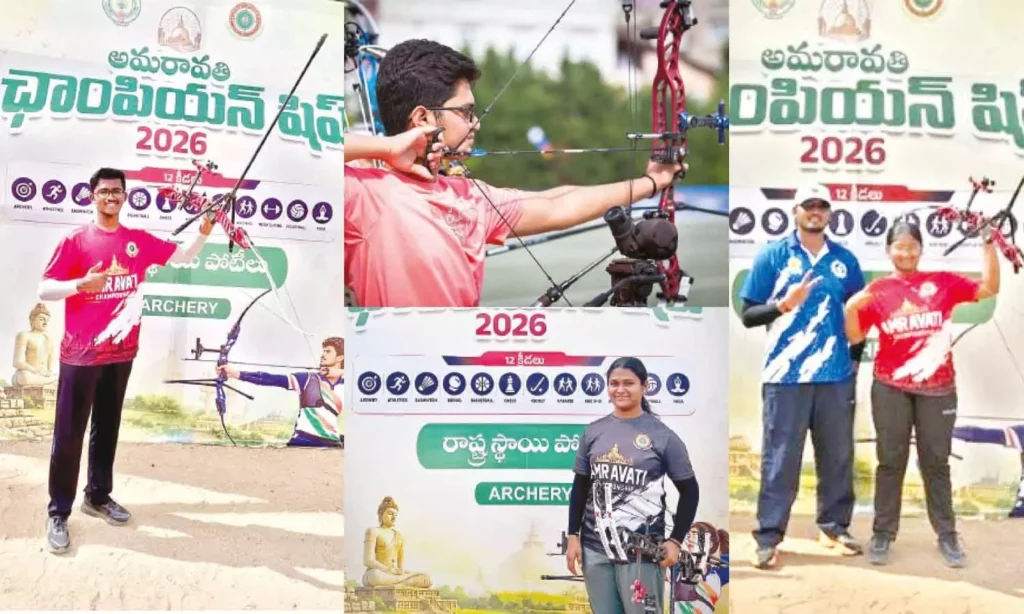 Vijayawada Archers Shine at Amaravati Championship