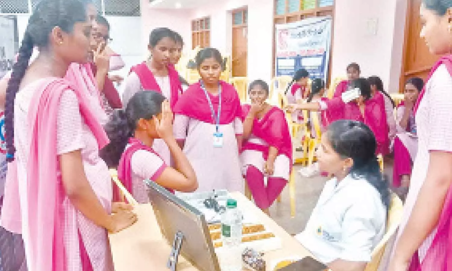 Free Medical Camp Held at Maris Stella College in Vijayawada