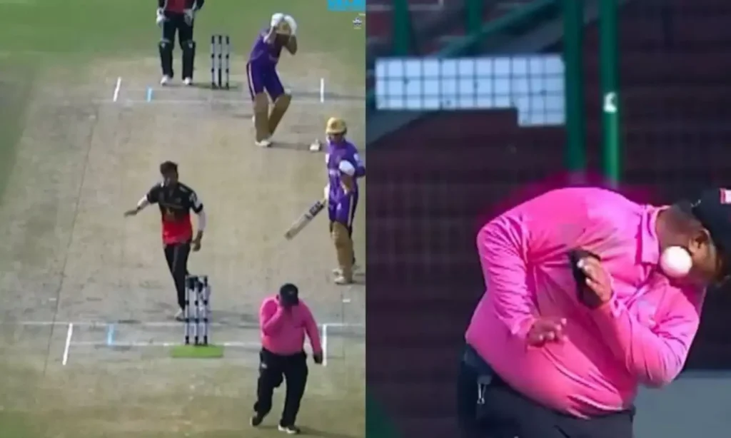 DPL 2026: Umpire Injured After Ball Hits Him in the Face