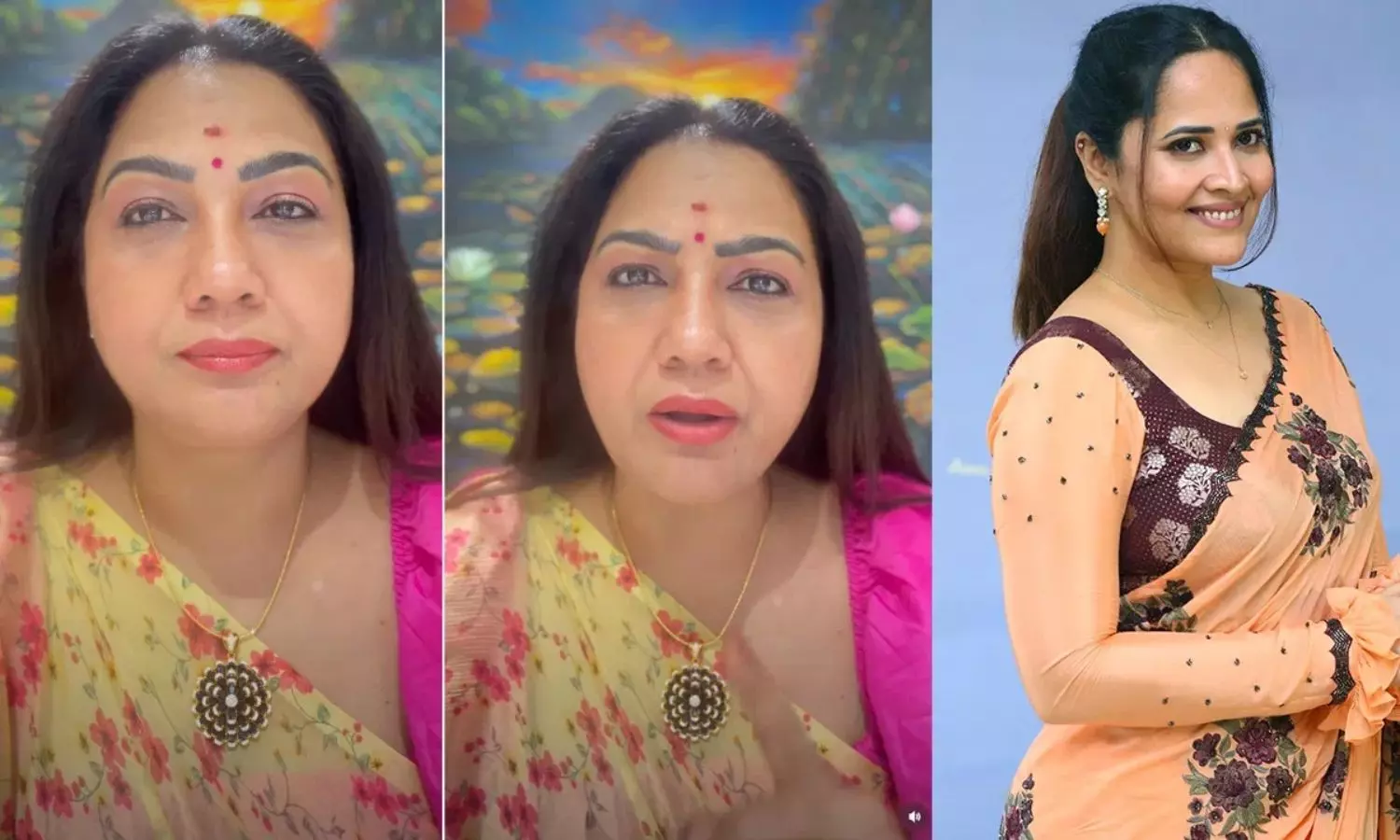 Anasuya’s ‘Jai Sriram’ Comments Spark Controversy; Senior Actress Hema Reacts