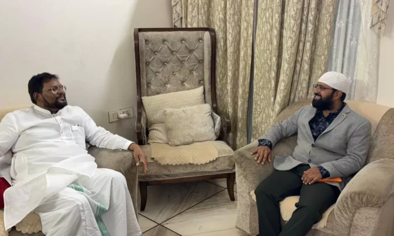 Motivational Speaker Brother Siraj Praises AP Waqf Board Chairman Abdul Aziz