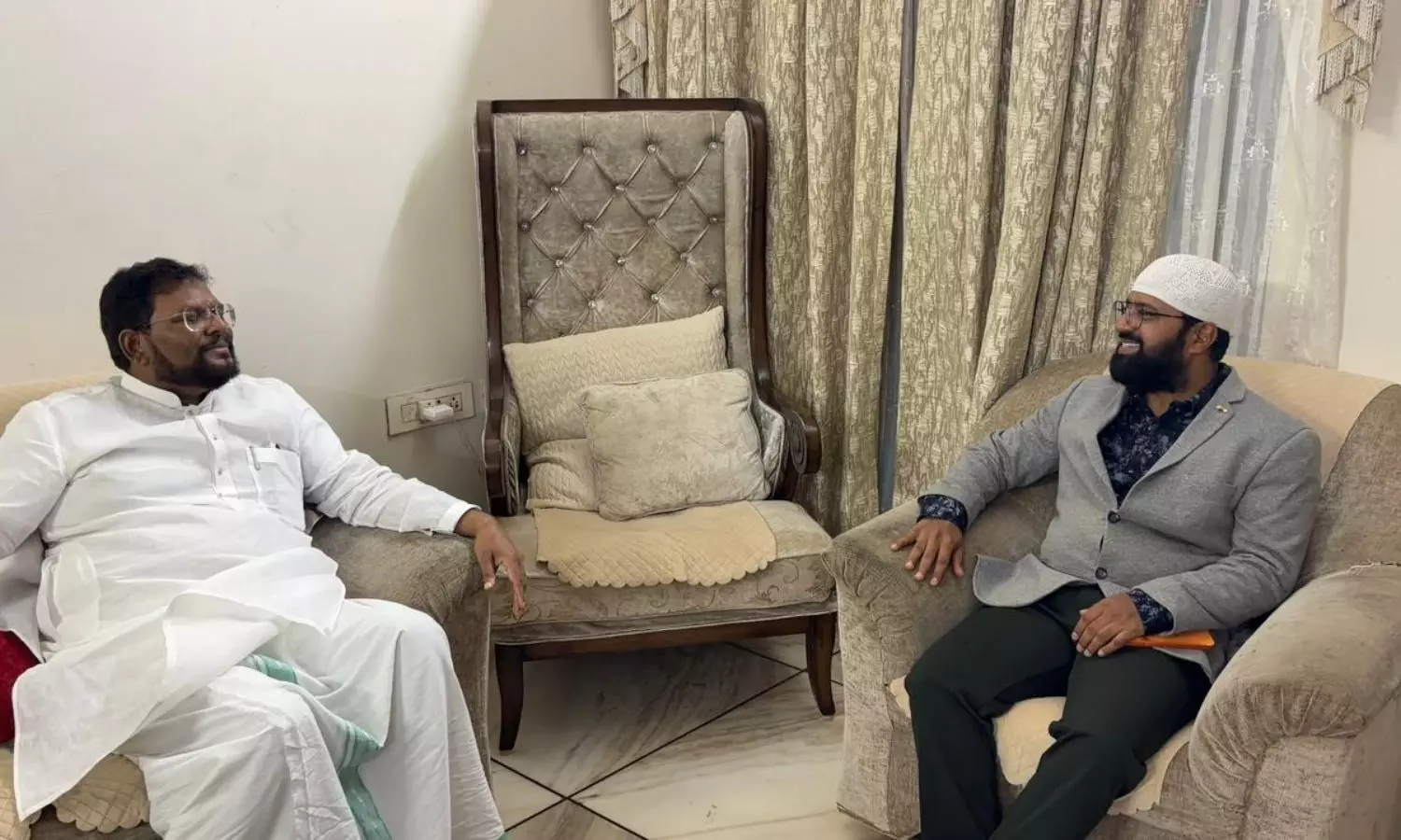 Motivational Speaker Brother Siraj Praises AP Waqf Board Chairman Abdul Aziz