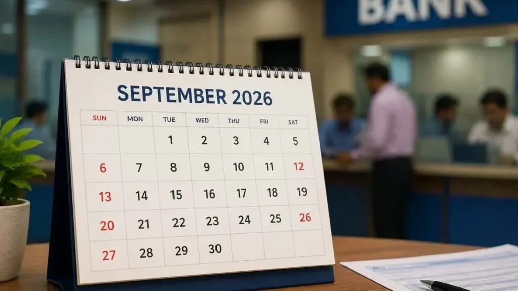 Bank Holidays September 2026: Check Your State-Wise Branch Holiday Schedule