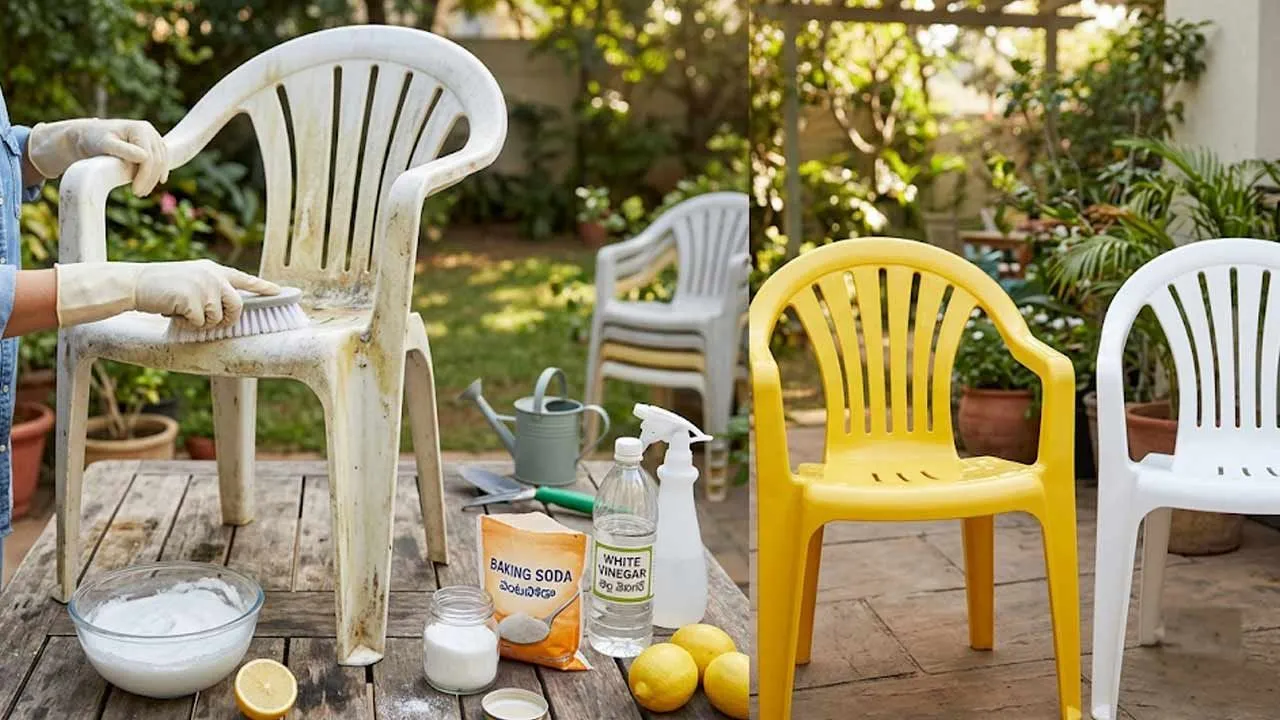 Plastic Chairs Looking Dull? Easy Kitchen Hacks to Make Them Shine Again