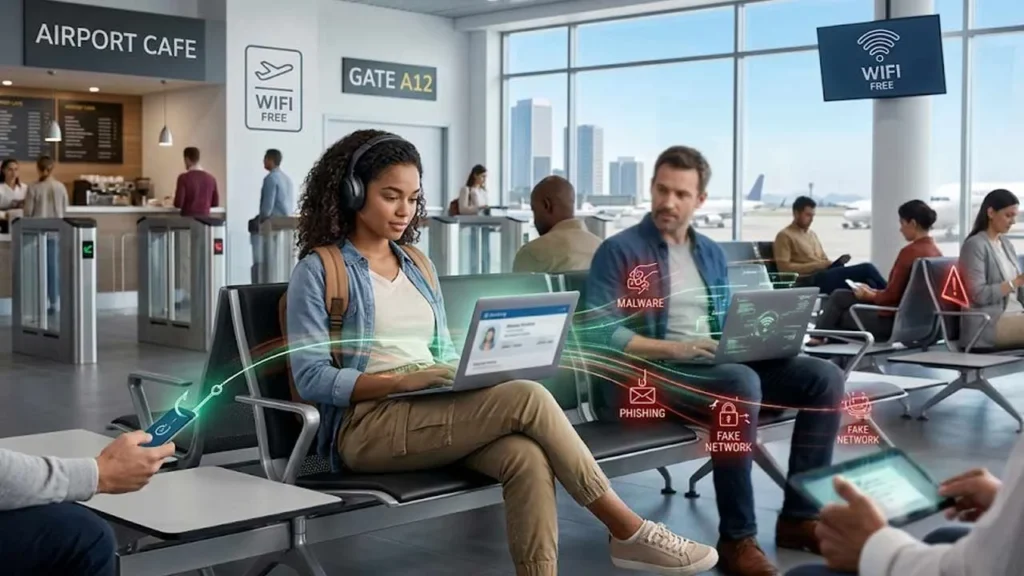 Public Wi-Fi Risks: Free Internet Can Put Your Data at Risk
