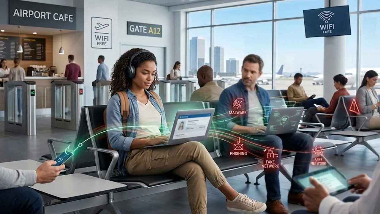 Public Wi-Fi Risks: Free Internet Can Put Your Data at Risk