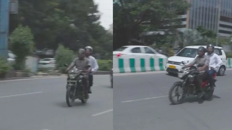 Hyderabad CP Sajjanar Inspects One-Way Traffic System at KBR Park