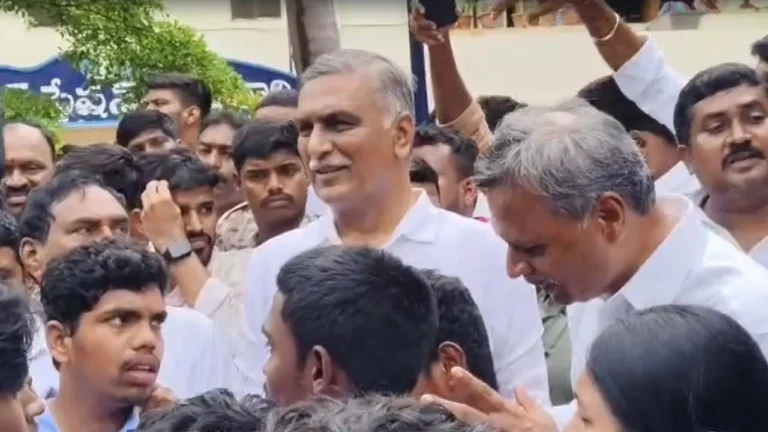 Hanamkonda Protest: Former Minister Harish Rao Detained by Police