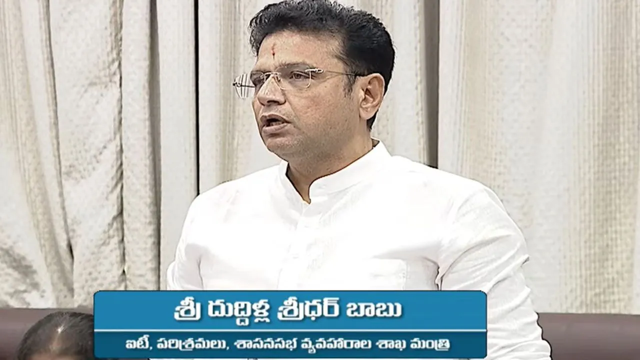 Digital Assembly, Digital Council to Be Launched Soon in Telangana: Minister Sridhar Babu