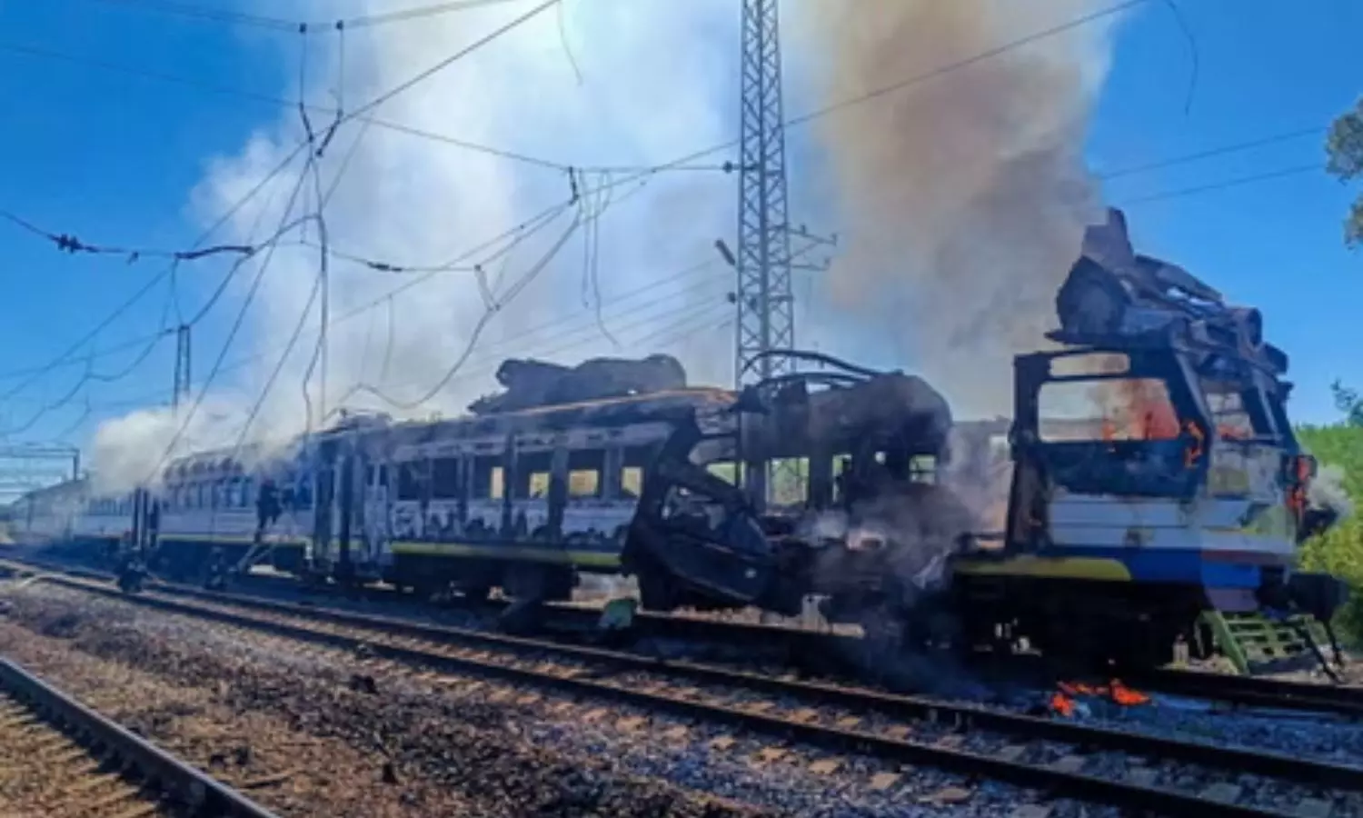 Russian Drone Hits Passenger Train Near Ukraine-Poland Border