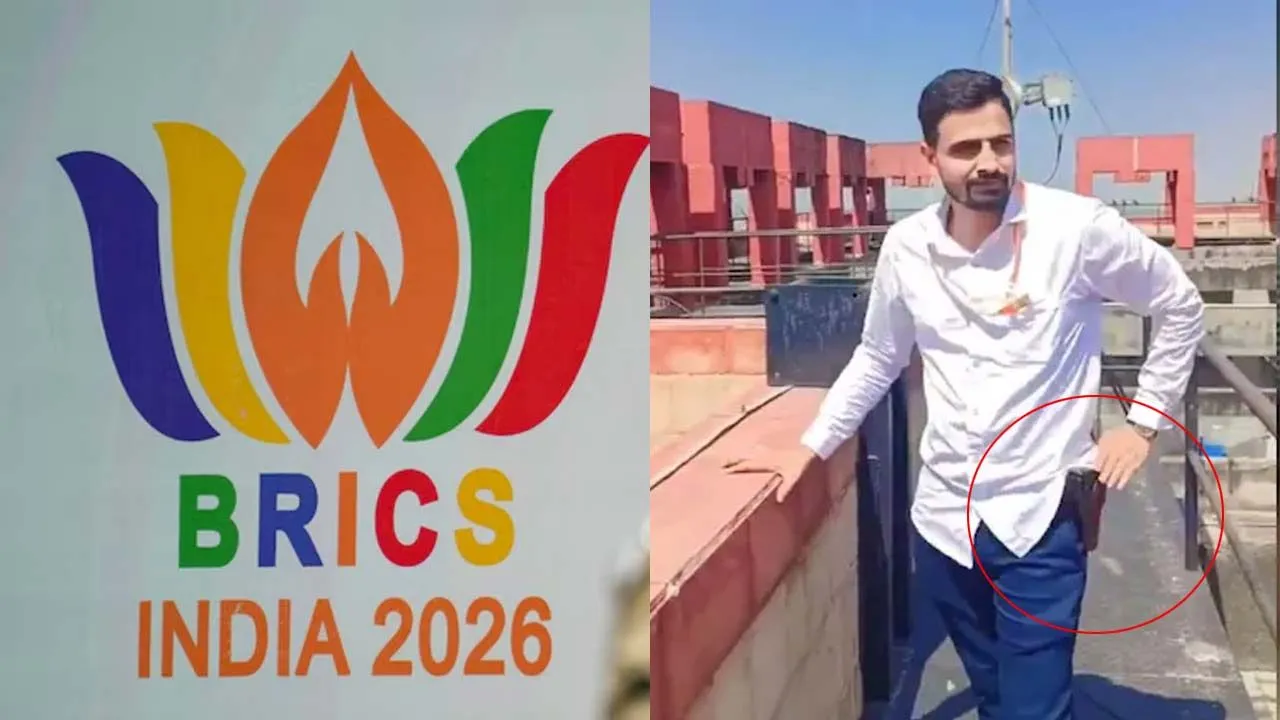 Delhi Cop Suspended After Making Gun Reels During BRICS Security Duty