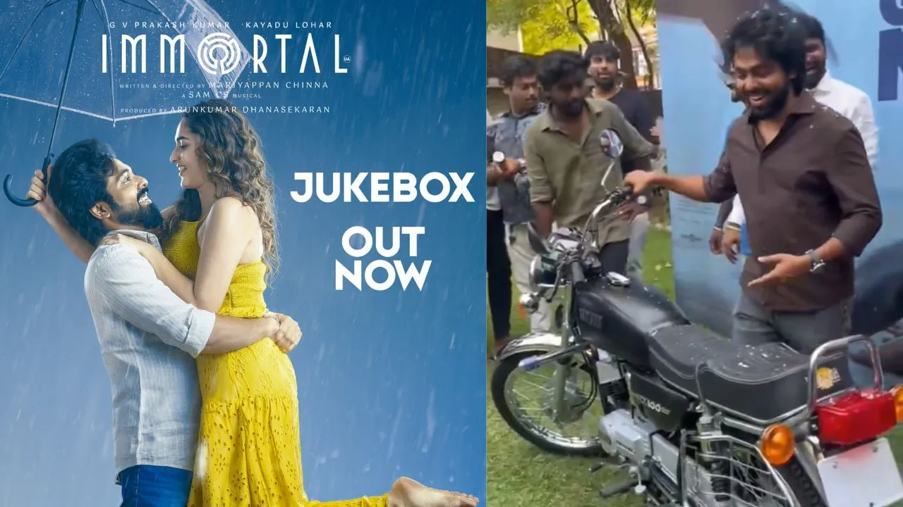 Producer Gifts GV Prakash Kumar a Bike Instead of a Luxury Car to Celebrate ‘Immortal’ Success