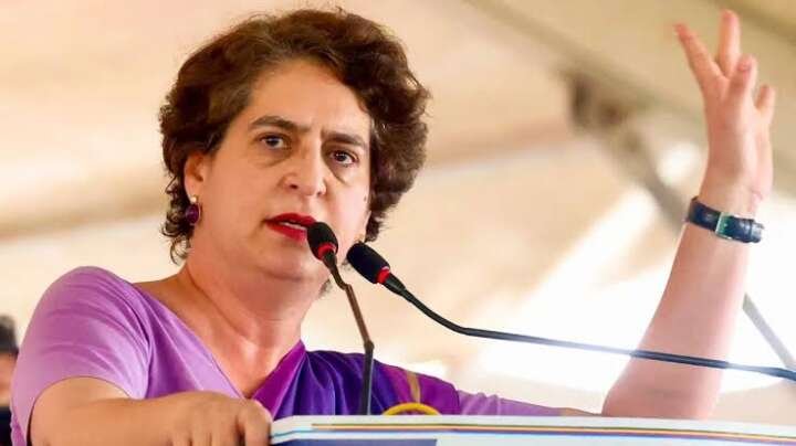 BJP should stop making lame excuses, says Priyanka Gandhi on ECI row..