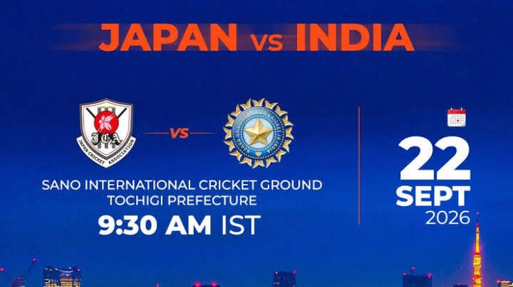 India and Japan to mark 75 years of diplomatic ties with landmark men’s T20I game..