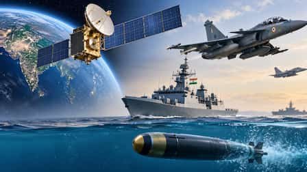 Govt signs Rs 4,106 crore contracts for communication satellite for IAF, heavyweight torpedoes for Navy..