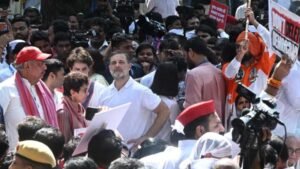President sought evidence of ‘vote chori’, says Rahul Gandhi after opposition’s meeting on CEC row..