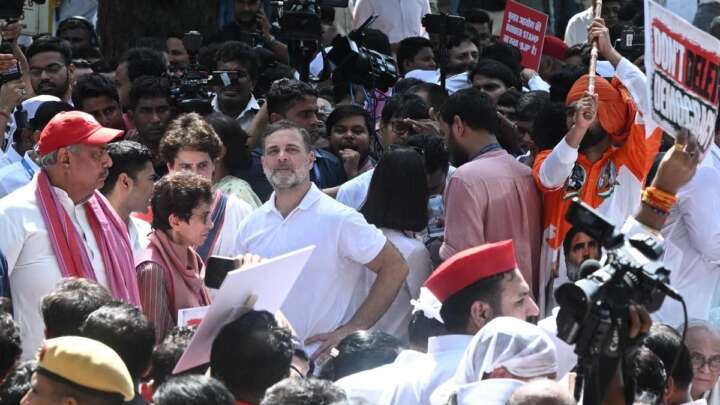 President sought evidence of ‘vote chori’, says Rahul Gandhi after opposition’s meeting on CEC row..