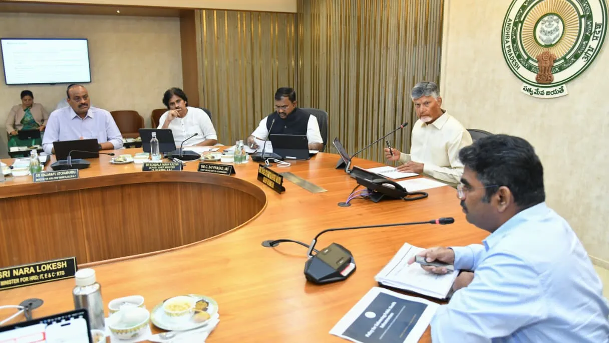 Andhra Pradesh Cabinet passes resolution to congratulate PM Modi..