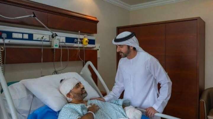 Dubai Crown Prince visits Captain Machchhar, says brave Indian pilot embodies ‘highest degrees of courage’..