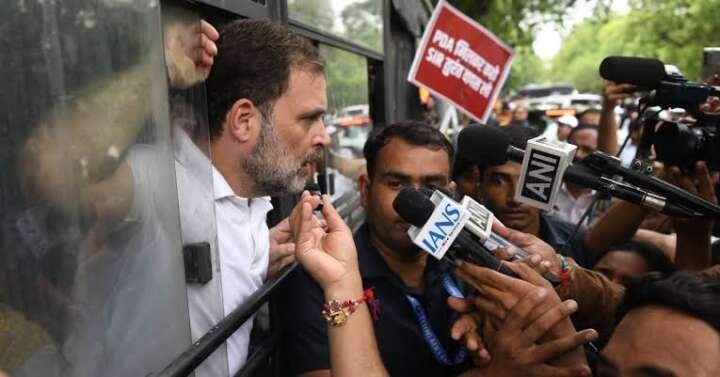 Cops detain INDIA bloc leaders heading to Jantar Mantar..