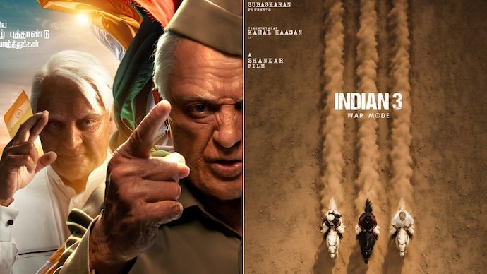 Kamal Haasan’s ‘Indian 3’ makers release new poster; sources claim post-production work on at brisk pace..